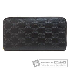 Celine Macadam Leather Long Wallet